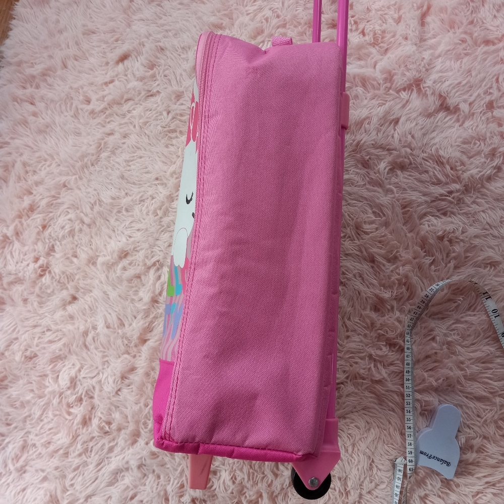 Hello kitty suitcase on wheels! Y2k kawaii AF vintage piece! EUC! - Picture 5 of 15